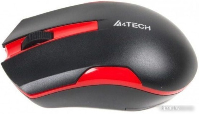 Мышь A4Tech G3-200N (черный/красный) 