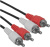 Кабель Cablexpert CCA-2R2R-1.8M-N Кабель Cablexpert CCA-2R2R-1.8M-N