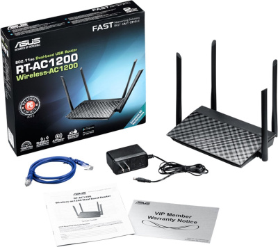 Wi-Fi роутер ASUS RT-AC1200 