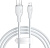 Кабель Baseus Pudding Series Fast Charging Cable 2.4A USB Type-A - Lightning (1.2 м, белый) 