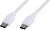 Кабель Cablexpert CC-USB2-CMCM-60-1.8M-W USB Type-C - USB Type-C (1.8 м, белый) 