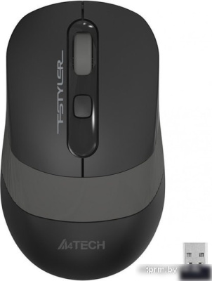 Мышь A4Tech Fstyler FG10S (черный/серый) 