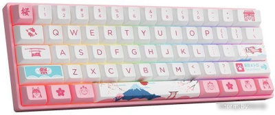 Клавиатура Akko 3061S World Tour Tokyo R2 (Akko Cream Yellow V3) 