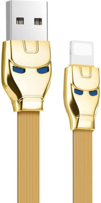 Кабель Hoco U14 USB Type-A - Lightning (1.2 м, золото)