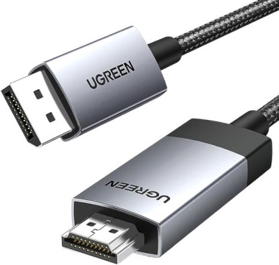 Кабель Ugreen DP119 15774 DisplayPort - DisplayPort (2 м, черный) 