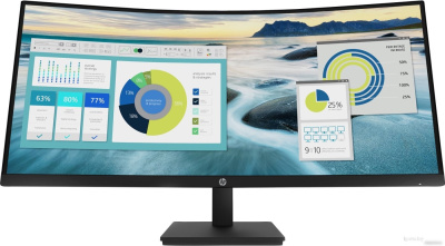 HP P34hc G4 / 34" / VA / 21:9 / WQHD / 60Hz / 5ms / монитор 21Y56AS 