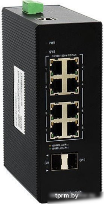 Управляемый коммутатор 2-го уровня BDCOM IES200-V25-2S8P 