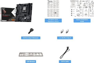Материнская плата MSI Pro B840M-B  Материнская плата MSI Pro B840M-B