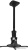 Кронштейн CACTUS CS-VM-PR01L-BK 