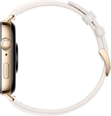 Умные часы Huawei Watch Fit 3 (белый из кожи, международная версия) 