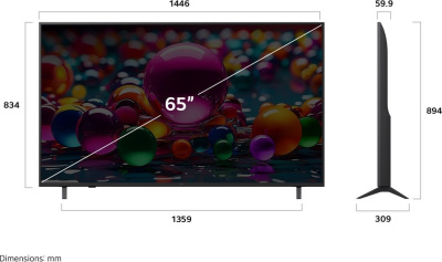 LG UHD AI UA75 65UA75009LA 