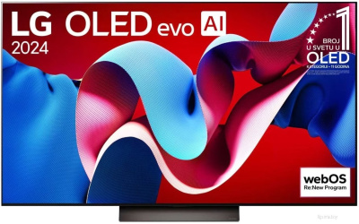 OLED телевизор LG OLED C4 OLED48C41LA 