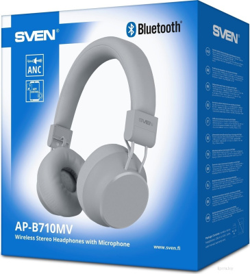 Наушники SVEN AP-B710MV (серый) 