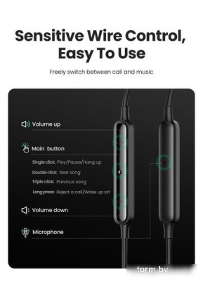 Наушники Ugreen EP103 Lightning 