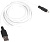 Кабель Hoco X21 Plus USB Type-A - microUSB (2 м, черный/белый) 
