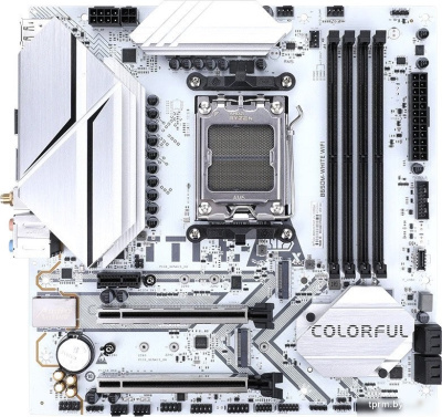 Материнская плата Colorful Battle-AX B650M-White WiFi V14 