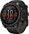 Garmin Fenix 8 Sapphire, Titanium 47мм (угольно-черный DLC, пепельно-черный силиконовый ремешок) 