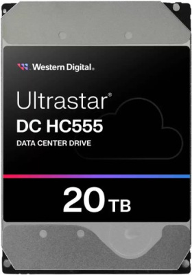 Жесткий диск WD Ultrastar DC HC555 20TB WUH722020CLE604
