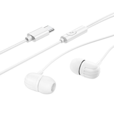 Наушники Borofone BM77 USB Type-C (белый) 