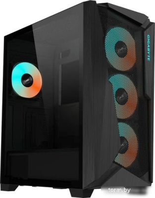 Корпус Gigabyte C301 Glass (черный) 