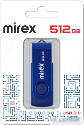 USB Flash Mirex Color Blade Swivel 3.0 512GB 13600-FM3BS512 