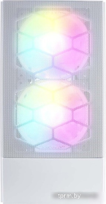 Корпус 1stPlayer Firebase X4-M-WH-2F1P-W-1F1-W 