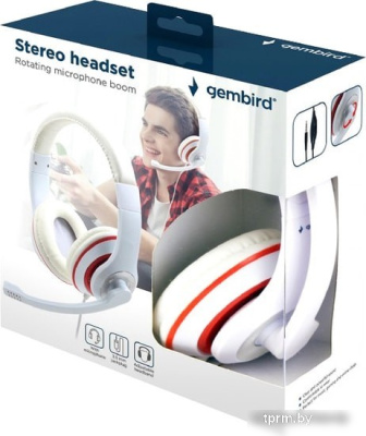 Наушники Gembird MHS-03-WTRD 