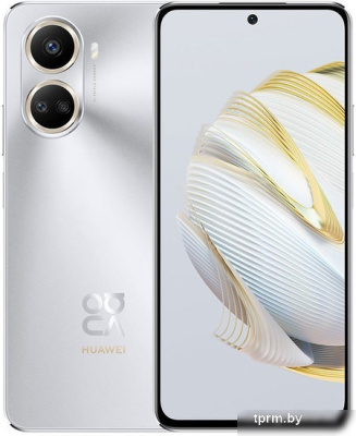 Смартфон Huawei nova 10 SE BNE-LX1 с NFC 8GB/128GB (мерцающий серебристый) 