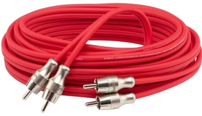 Кабель Aura RCA - RCA RCA-B25 SE (5 м, красный) 