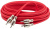 Кабель Aura RCA - RCA RCA-B25 SE (5 м, красный) Кабель Aura RCA - RCA RCA-B25 SE (5 м, красный)