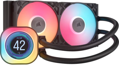 Система жидкостного охлаждения для процессора Corsair iCUE LINK TITAN 240 RX LCD CW-9061022-WW 
