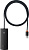 USB-хаб Baseus Lite Series 4-Port USB-A WKQX030201 (2 м, черный) 