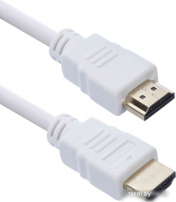 Кабель ACD ACD-DHHM1-18W HDMI - HDMI (1 м, белый) 