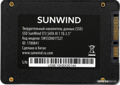 SSD SunWind ST3 SWSSD001TS2T 1TB 