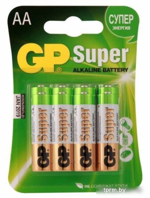 GP Super Alkaline AA 8 шт. 