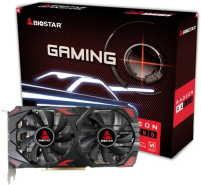 BIOSTAR Radeon RX 580 2048SP 8GB GDDR5 VA5815RQ82 