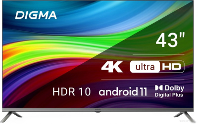 Телевизор Digma DM-LED43UBB41 