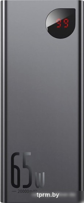 Портативное зарядное устройство Baseus Adaman Metal Digital Display PPIMDA-D01 20000mAh (черный) 