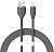 Кабель Baseus Jelly Liquid Silica Gel USB Type-A - Lightning (1 м, черный) 