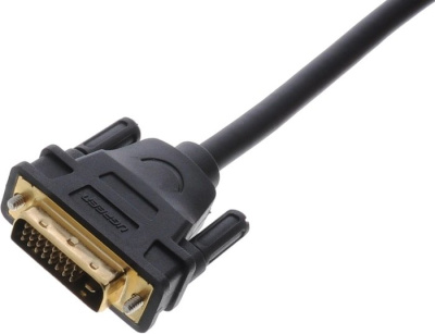 Кабель Ugreen HD106 10136 HDMI - DVI (3 м, черный) 