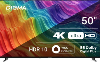 Телевизор Digma DM-LED50UBB33 