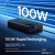 Baseus Adaman Digital Display Fast Charge Power Bank 140W 24000mAh (черный) 