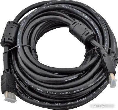 Кабель Ningbo HDMI-V1.4-10-NY-BR HDMI - HDMI (10 м, черный) 