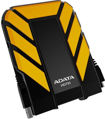 Внешний жесткий диск A-Data DashDrive Durable HD710 1TB Yellow (AHD710-1TU3-CYL) 