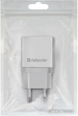 Сетевое зарядное Defender EPA-10 (белый) 