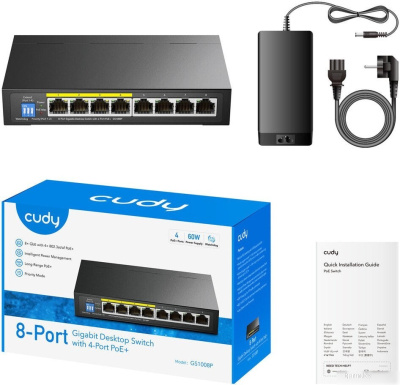 Cudy GS1008P 1.0 