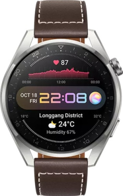 Умные часы Huawei Watch 3 Classic Edition with Leather Strap 