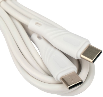 Кабель Cablexpert CCB-USB2-CMCMO1-2MW USB Type-C - USB Type-C (1.2 м, белый) 