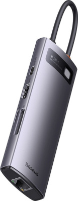 USB-хаб Baseus Metal Gleam Series 4-Port USB-A Hub WKWG070013 