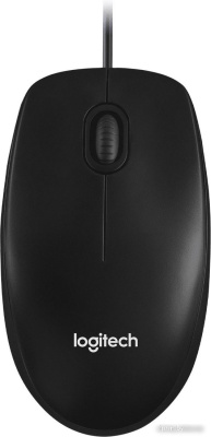 Мышь Logitech M100 (черный, обновленный дизайн) 